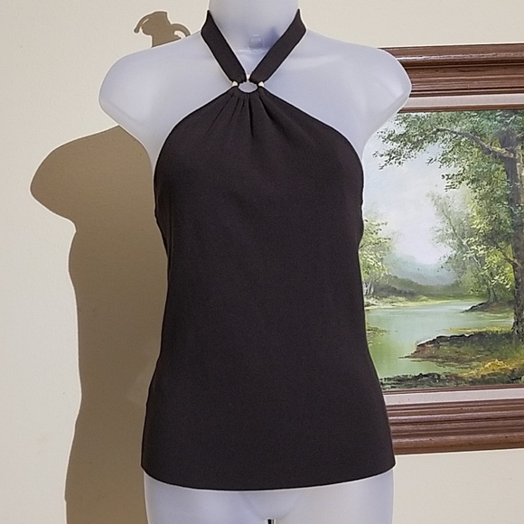 LOFT Tops - Loft brown halter top A52